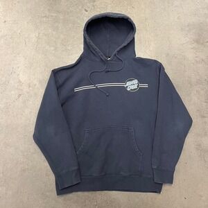 Y2K Santa Cruz skateboard‎ faded hoodie